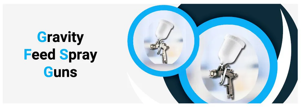 slider2 Gravity Feed Spray Guns, Touch Up Spray Guns, Silicon Spray Guns, Paint Feeding Tanks